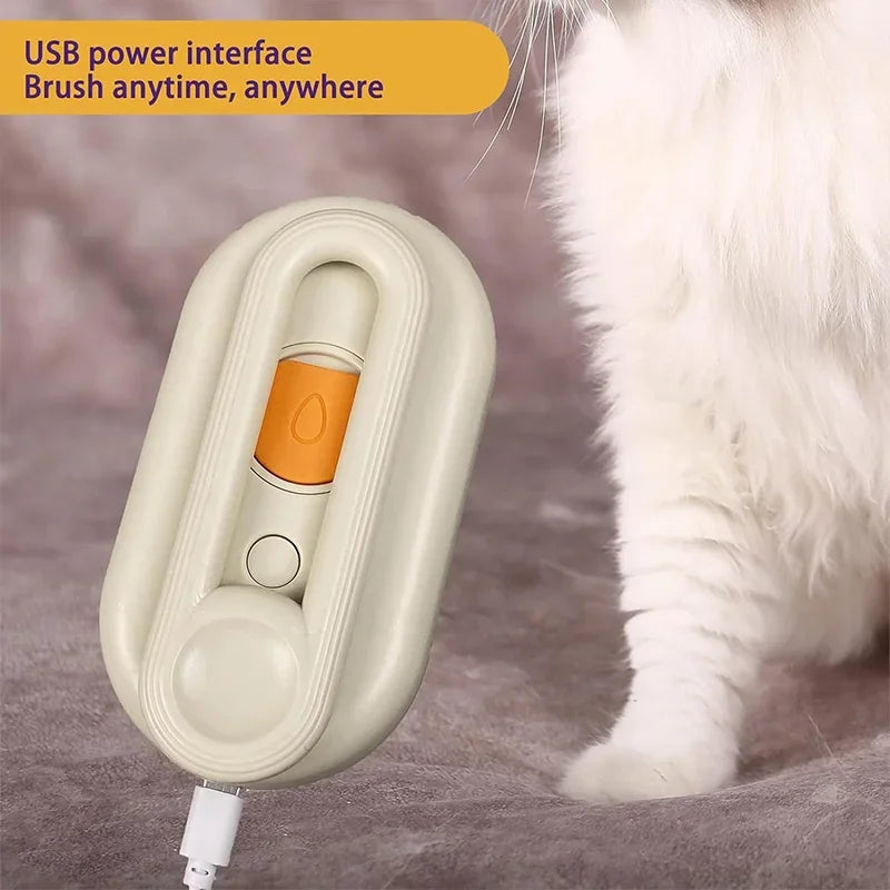 Cat Steam Brush 3 in1 Electric Spray Hair Brushes