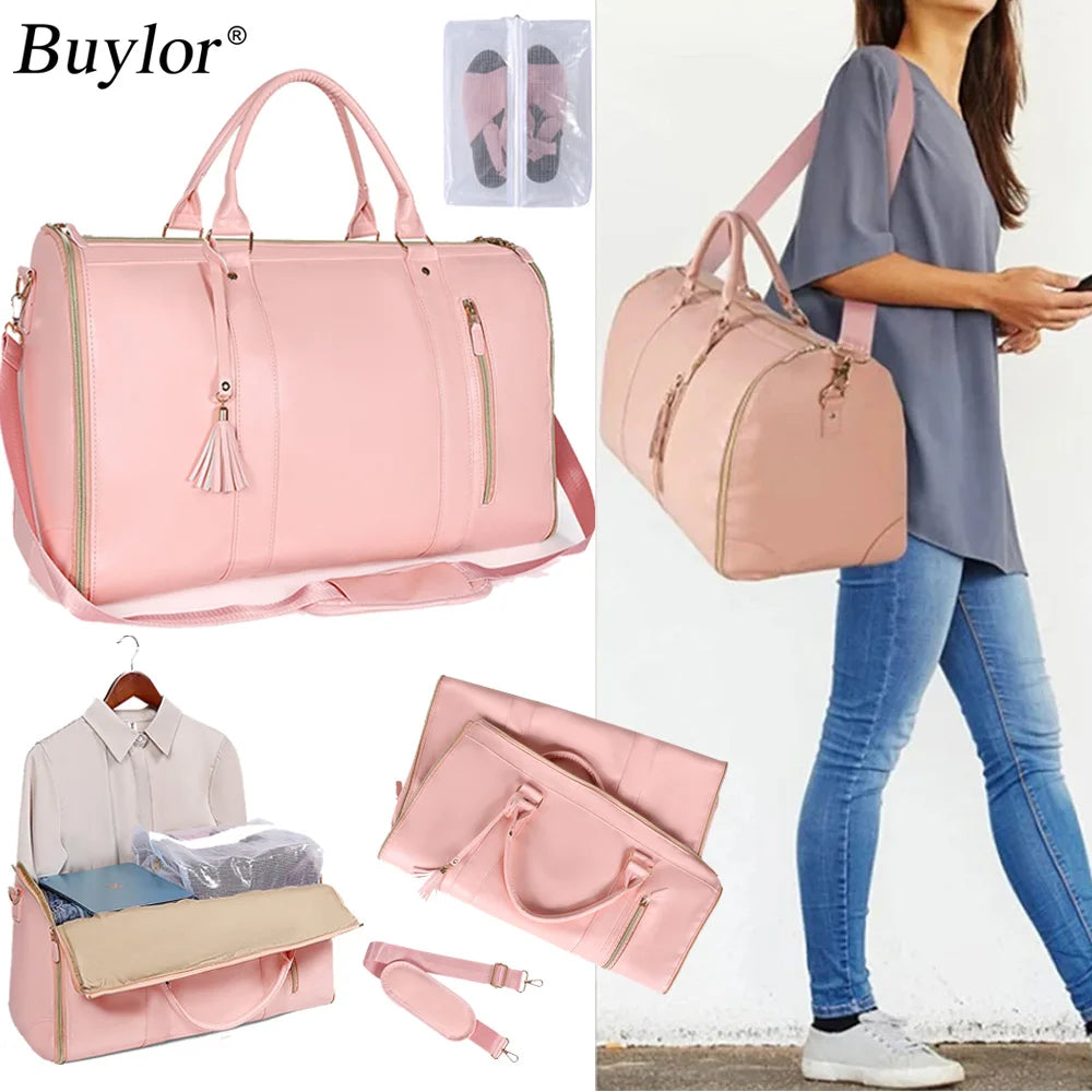 Women's Foldable Suit Travel Bag Waterproof