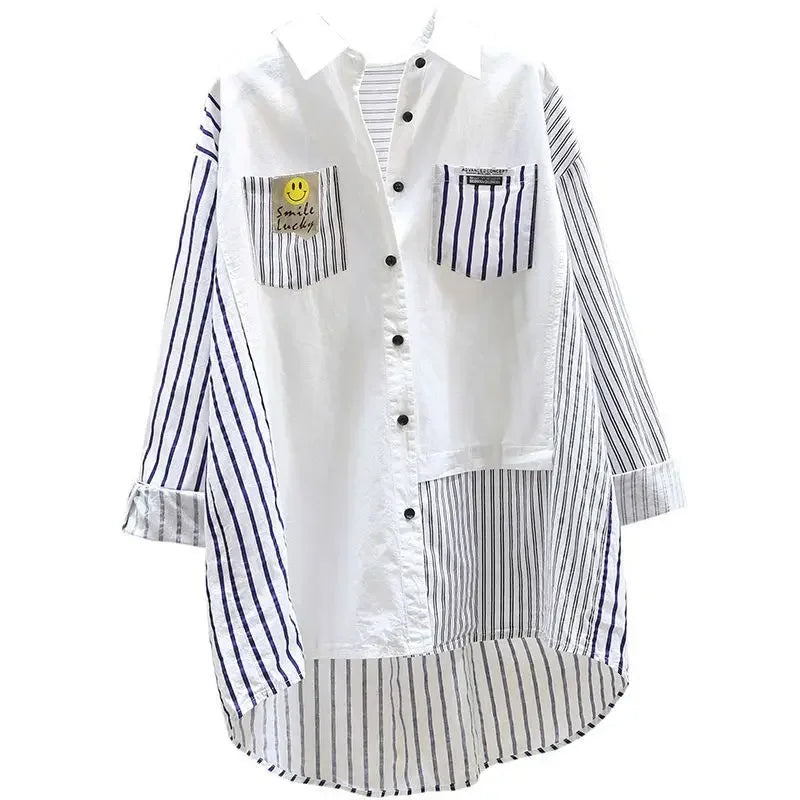 Women Spring Autumn New Tops Korean Style 2025