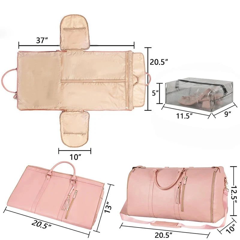 Women's Foldable Suit Travel Bag Waterproof